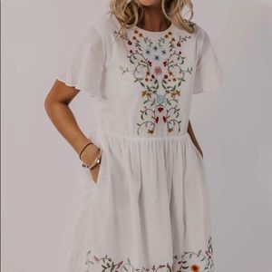 Moira Embroidered Dress